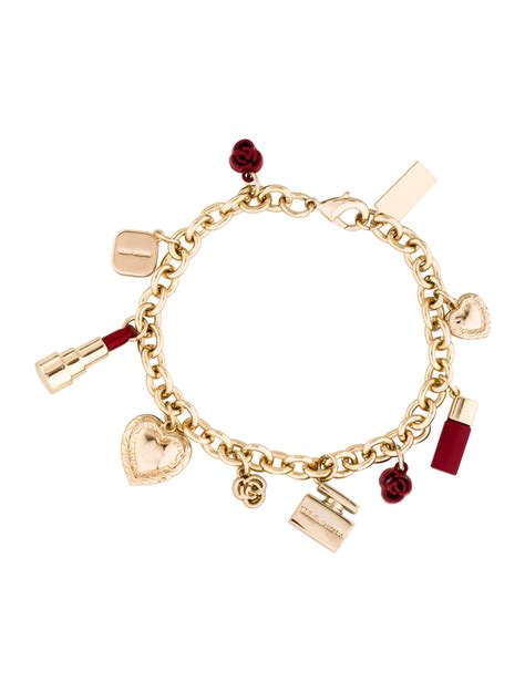 dolce gabbana charm bracelet|dolce gabbana gold bracelets.